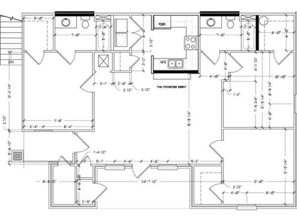 3 bedroom floorplan